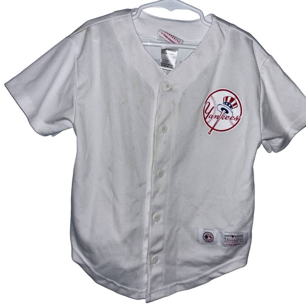 Derek Jeter White Yankees Jersey Kids XS (4-5)